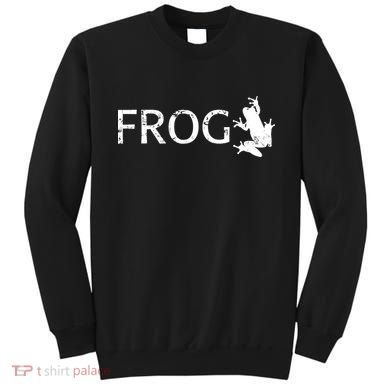 Cute Frog Logo Sweatshirt