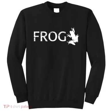 Cute Frog Logo Sweatshirt
