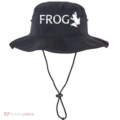 Cute Frog Logo Bucket Hat