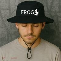 Cute Frog Logo Bucket Hat thumb 2