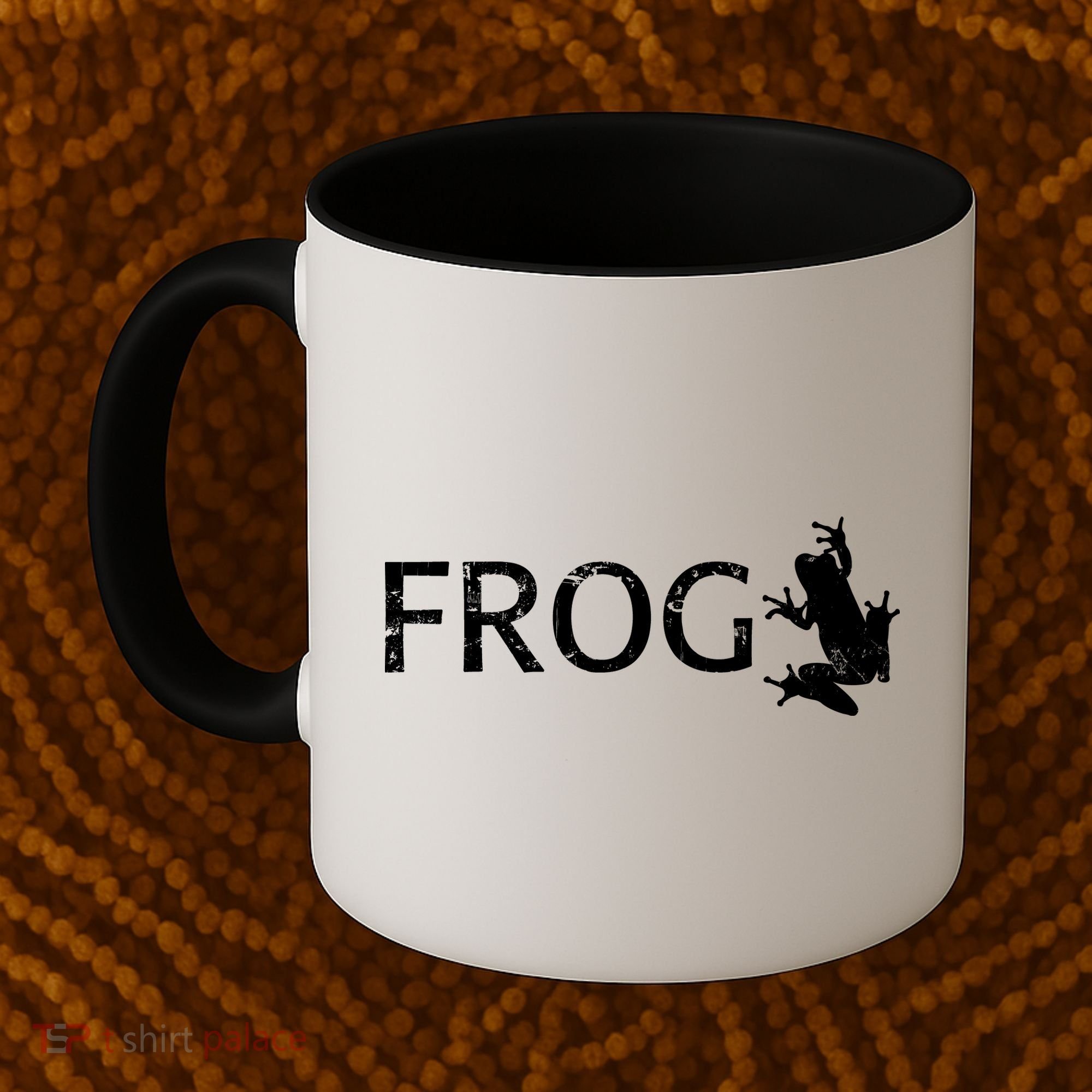 Cute Frog Logo Coffee Mug