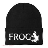 Cute Frog Logo Beanie thumb 0