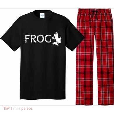 Cute Frog Logo Pajama Set
