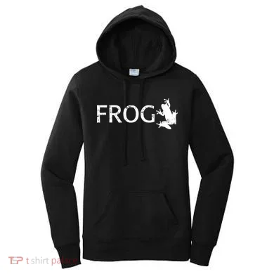 Cute Frog Logo Women's Hoodie