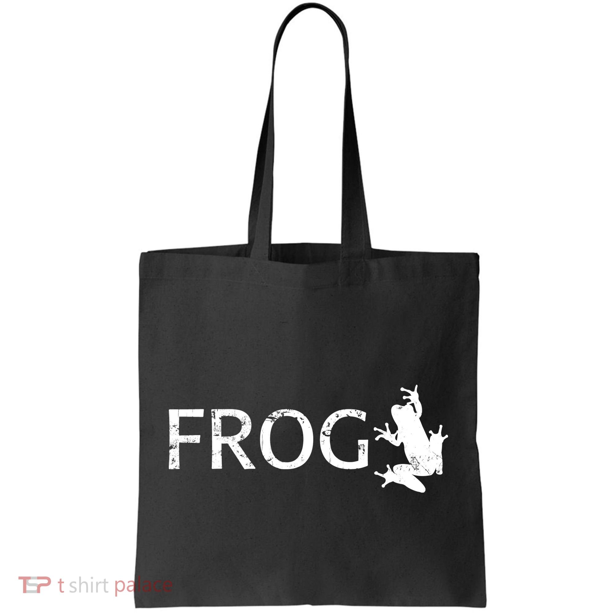 Cute Frog Logo Tote Bag