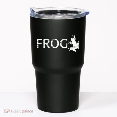 Cute Frog Logo Tumbler
