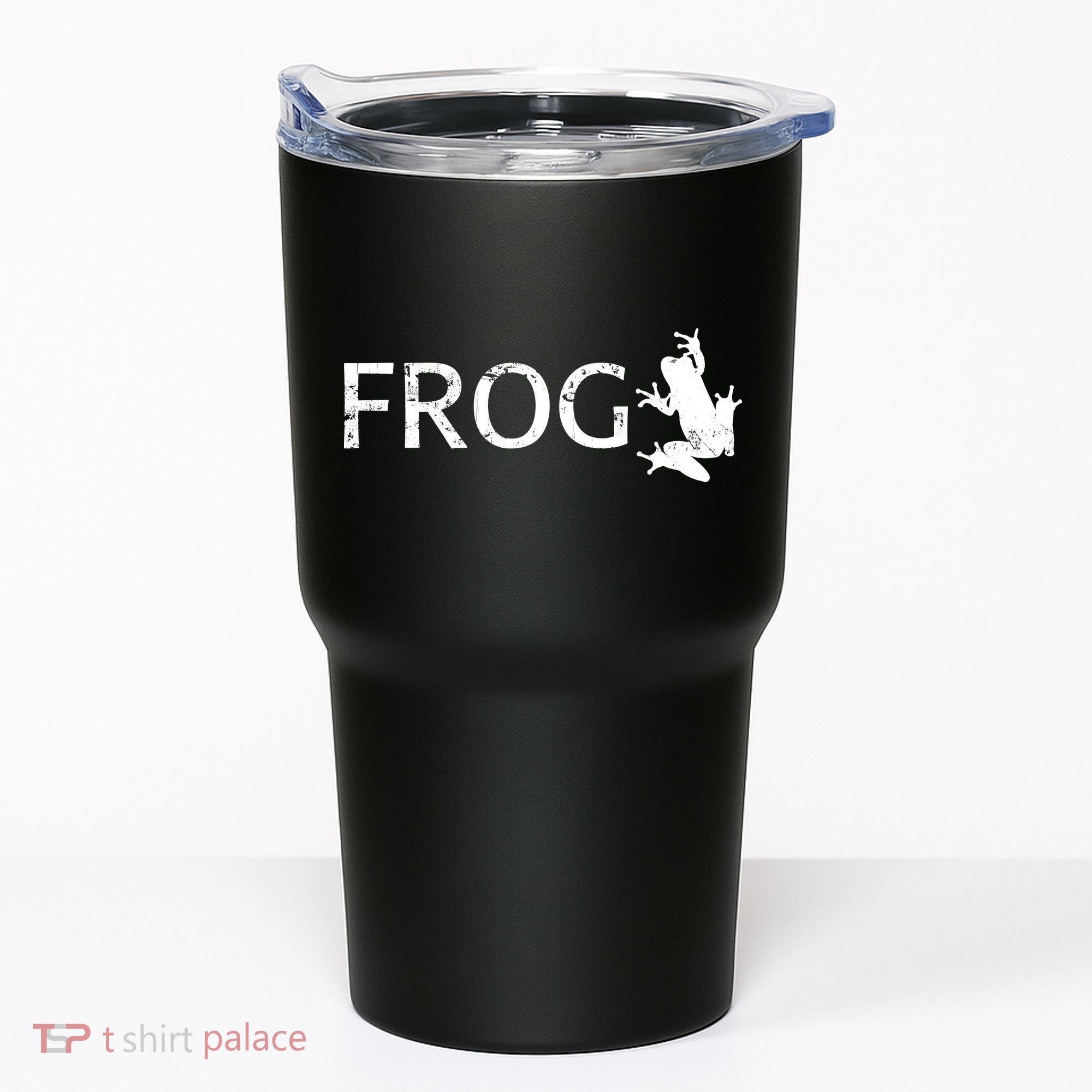 Cute Frog Logo Tumbler