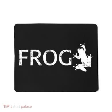 Cute Frog Logo Mousepad