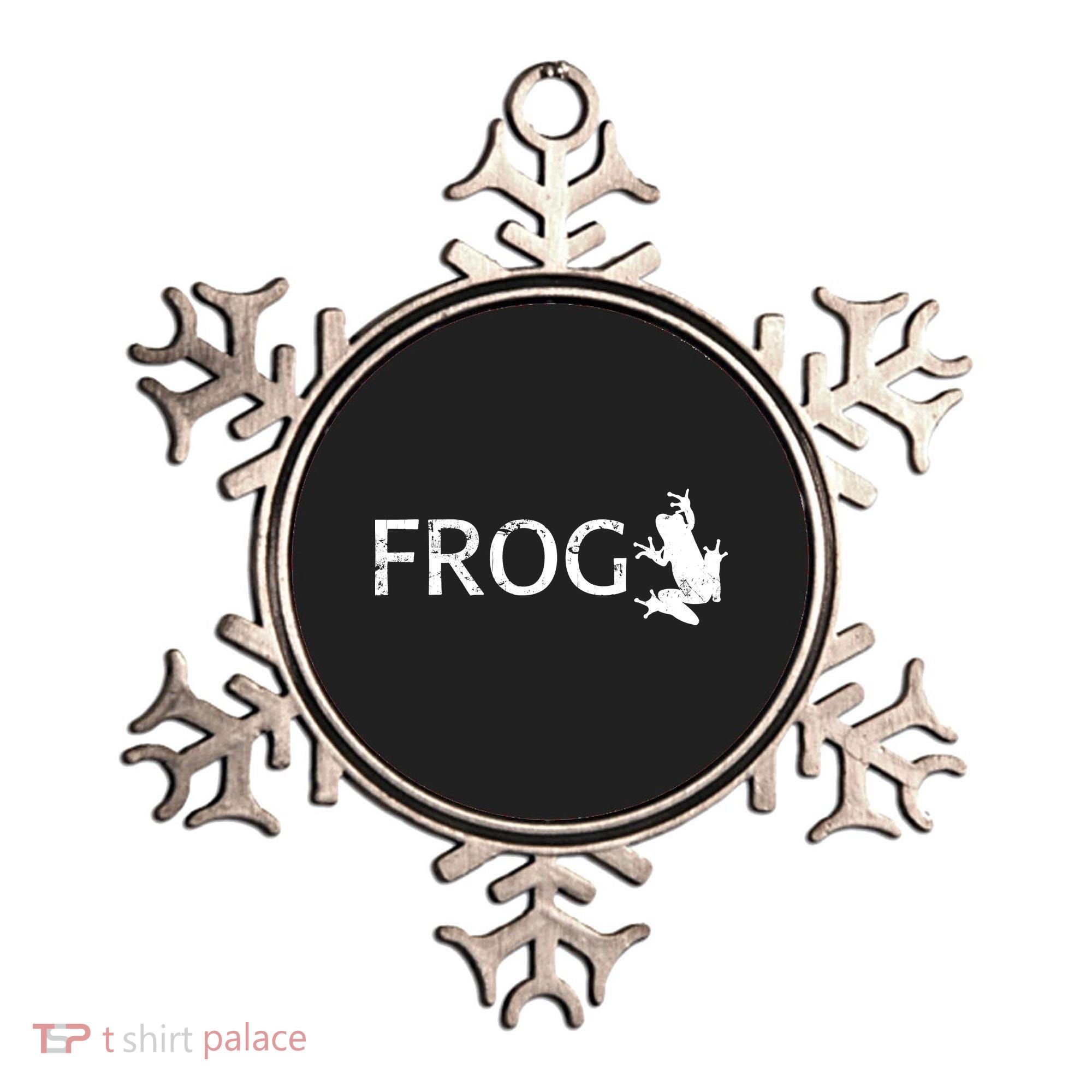 Cute Frog Logo Ornament