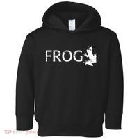 Cute Frog Logo Toddler Hoodie thumb 0