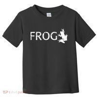 Cute Frog Logo Toddler T-Shirt thumb 0
