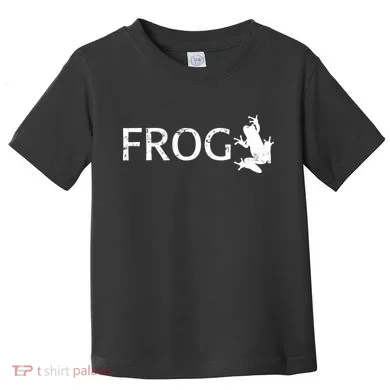 Cute Frog Logo Toddler T-Shirt