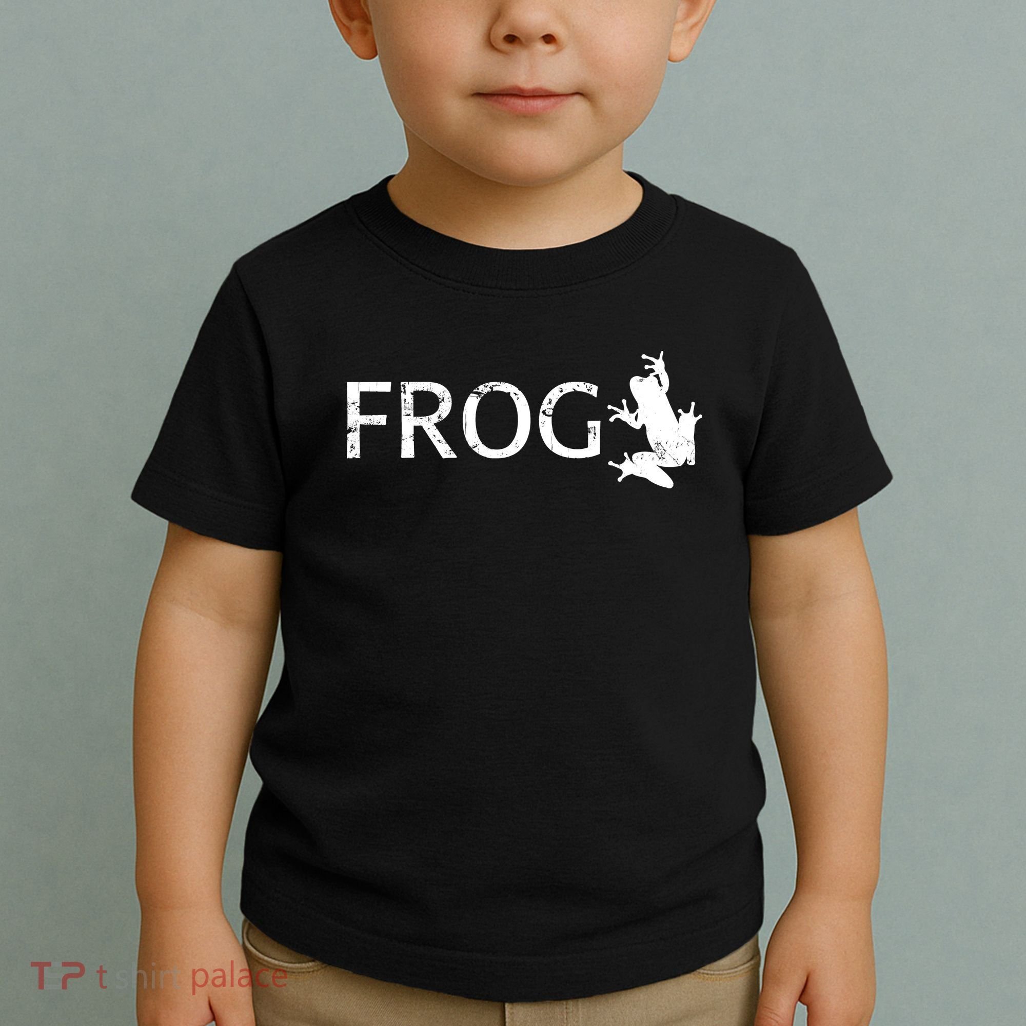 Cute Frog Logo Toddler T-Shirt