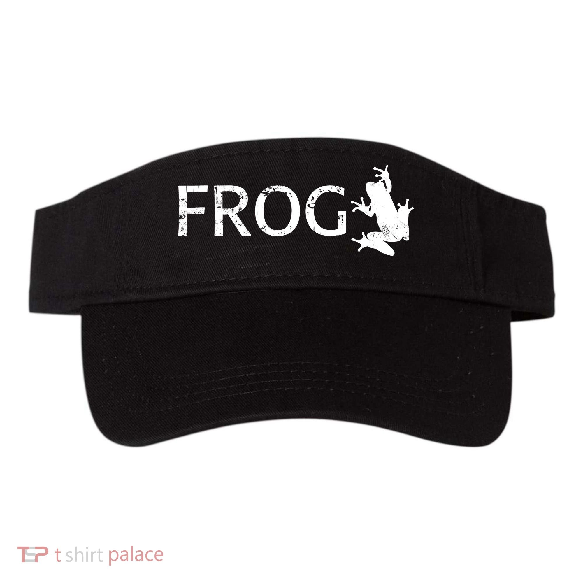 Cute Frog Logo Visor