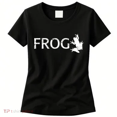 Cute Frog Logo Women's T-Shirt