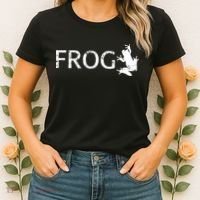 Cute Frog Logo Women's T-Shirt thumb 2