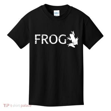 Cute Frog Logo Kids T-Shirt