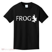 Cute Frog Logo Kids T-Shirt thumb 0