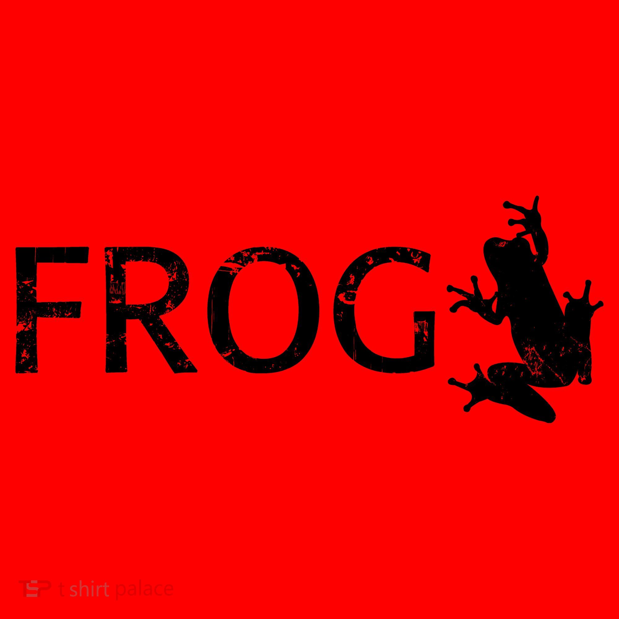 Cute Frog Logo Santa Hat
