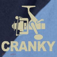 Crankbait Fishing Lure Cranky Funny Fishing Gift Raglan Baseball Sleeve Shirt thumb 2