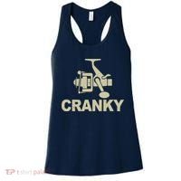 Crankbait Fishing Lure Cranky Funny Fishing Gift Women's Tank Top thumb 0