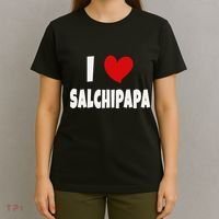 Colombian Food Lover Colombia I Love Salchipapa T-Shirt thumb 4