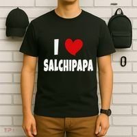 Colombian Food Lover Colombia I Love Salchipapa T-Shirt thumb 6