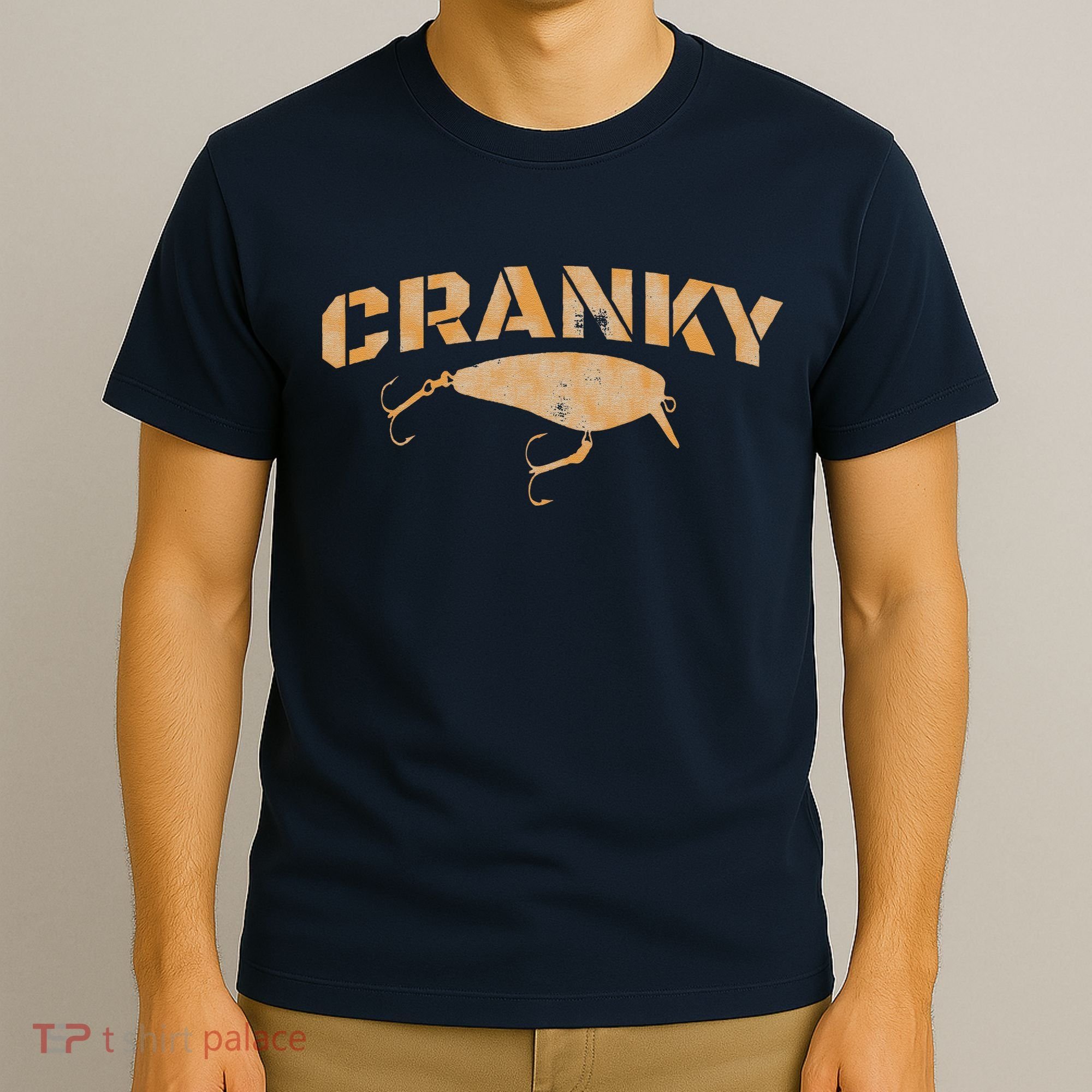 Crankbait Fishing Lure Cranky Funny Gift Ideas For Fishing T-Shirt