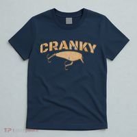 Crankbait Fishing Lure Cranky Funny Gift Ideas For Fishing T-Shirt thumb 5