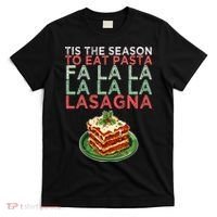 Christmas Fa la Lasagna Pasta Holidays T-Shirt thumb 0