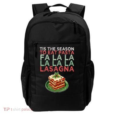 Christmas Fa la Lasagna Pasta Holidays Backpack