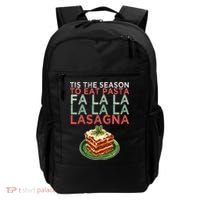 Christmas Fa la Lasagna Pasta Holidays Backpack thumb 0