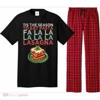 Christmas Fa la Lasagna Pasta Holidays Pajama Set thumb 0
