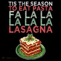 Christmas Fa la Lasagna Pasta Holidays Women's Hoodie thumb 2