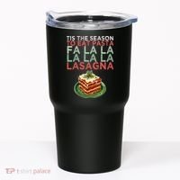 Christmas Fa la Lasagna Pasta Holidays Tumbler thumb 0