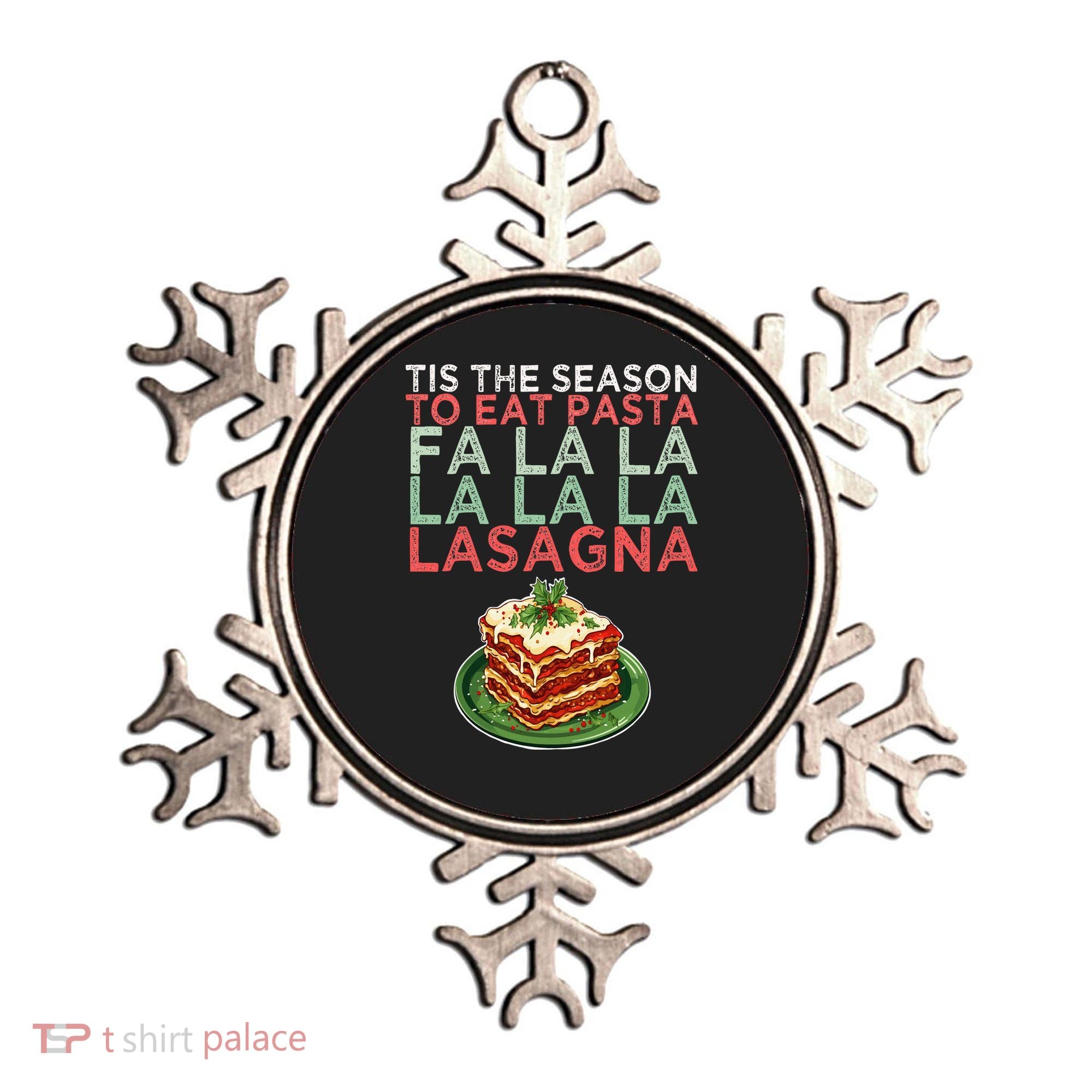Christmas Fa la Lasagna Pasta Holidays Ornament