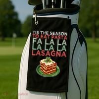 Christmas Fa la Lasagna Pasta Holidays Golf Towel thumb 2