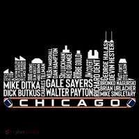 Chicago Football Legend Chicago Skyline Coffee Mug thumb 5