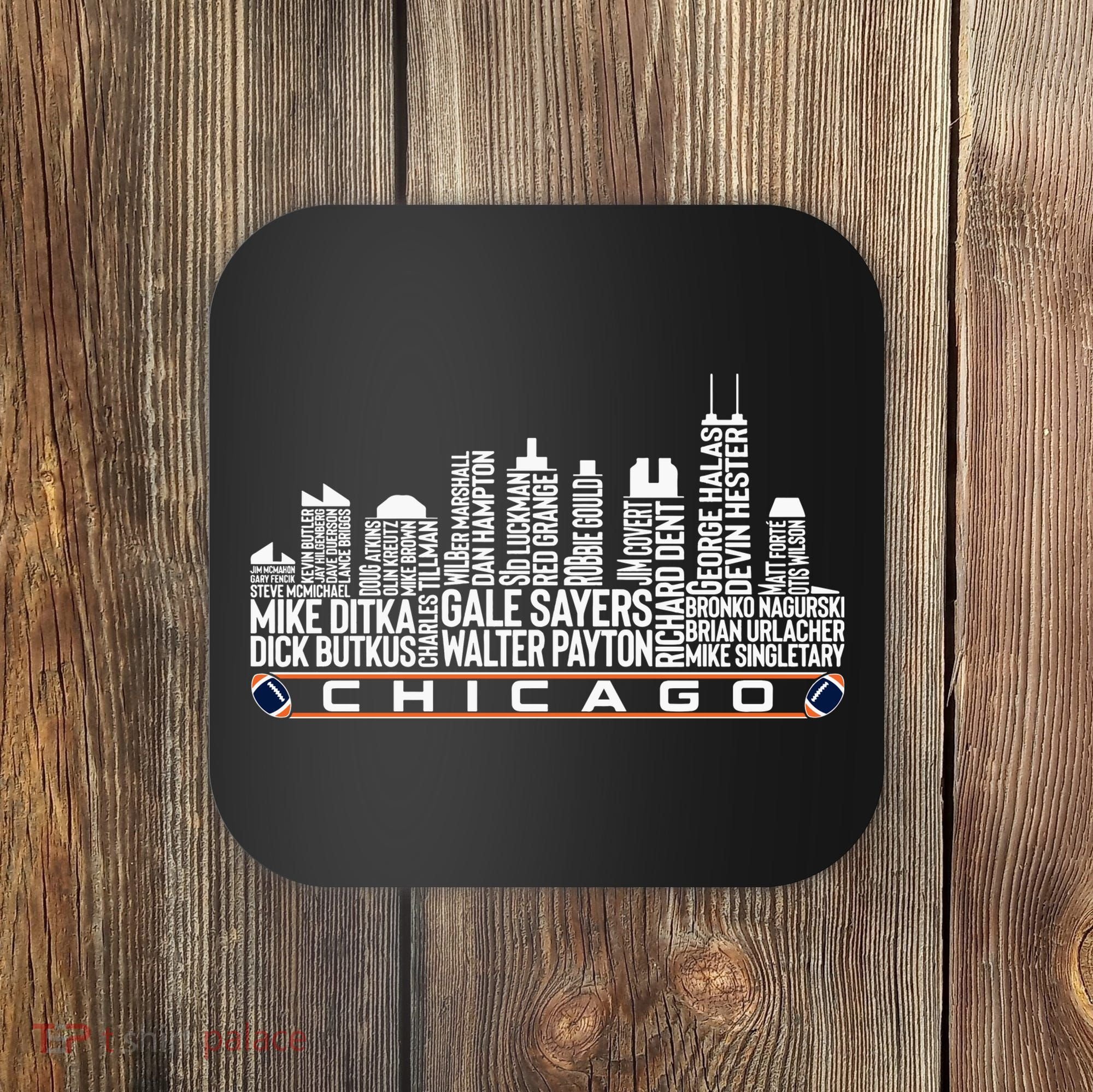 Chicago Football Legend Chicago Skyline Coaster