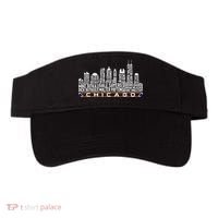 Chicago Football Legend Chicago Skyline Visor thumb 0