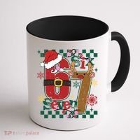 Christmas Funny Meme Six Seven 67 Coffee Mug thumb 1