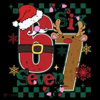 Christmas Funny Meme Six Seven 67 Coffee Mug thumb 5