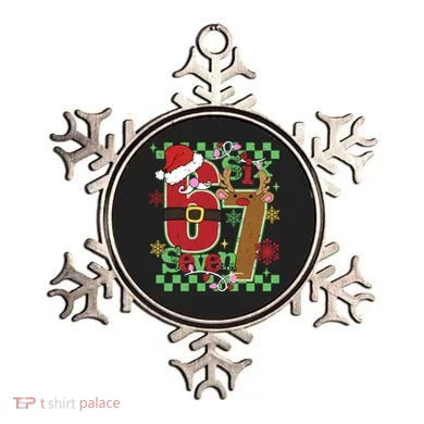 Christmas Funny Meme Six Seven 67 Ornament