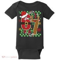 Christmas Funny Meme Six Seven 67 Baby Bodysuit thumb 0