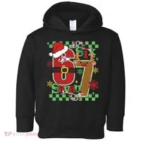 Christmas Funny Meme Six Seven 67 Toddler Hoodie thumb 0
