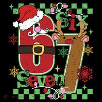 Christmas Funny Meme Six Seven 67 Toddler Hoodie thumb 2