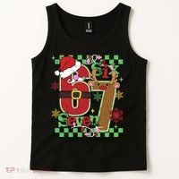 Christmas Funny Meme Six Seven 67 Tank Top thumb 2