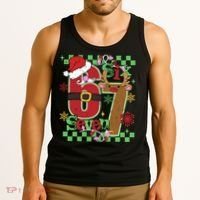 Christmas Funny Meme Six Seven 67 Tank Top thumb 3
