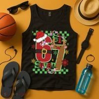 Christmas Funny Meme Six Seven 67 Tank Top thumb 4