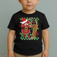 Christmas Funny Meme Six Seven 67 Toddler T-Shirt thumb 2